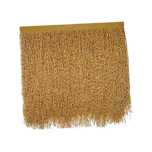 Synthetisches Strohdach Rolle Strohdach Künstliche Strohrolle Feuerhemmendes synthetisches Strohgrasdach(Style C) von ZHOUXYFDC