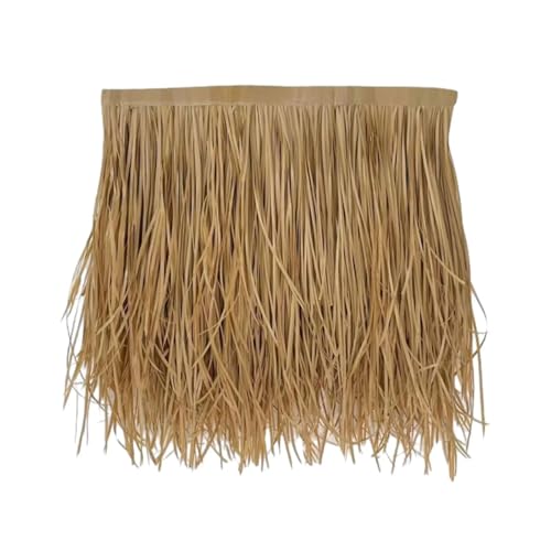 Synthetisches Strohdach Rolle Strohdach Reet Gefälschte Zubehör Outdoor Rasen Simulation Reet Künstliche Stroh Dach Dekoration for Zaun Regenschirm Abdeckung(Style A) von ZHOUXYFDC