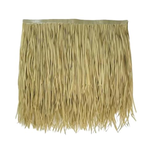 Synthetisches Strohdach Rolle Strohdach Reet Gefälschte Zubehör Outdoor Rasen Simulation Reet Künstliche Stroh Dach Dekoration for Zaun Regenschirm Abdeckung(Style B) von ZHOUXYFDC