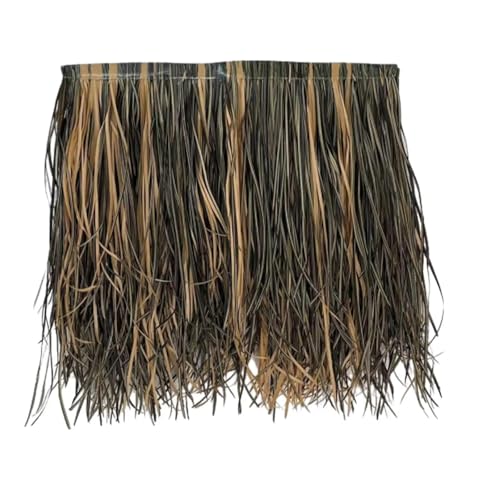 Synthetisches Strohdach Rolle Strohdach Reet Gefälschte Zubehör Outdoor Rasen Simulation Reet Künstliche Stroh Dach Dekoration for Zaun Regenschirm Abdeckung(Style F) von ZHOUXYFDC