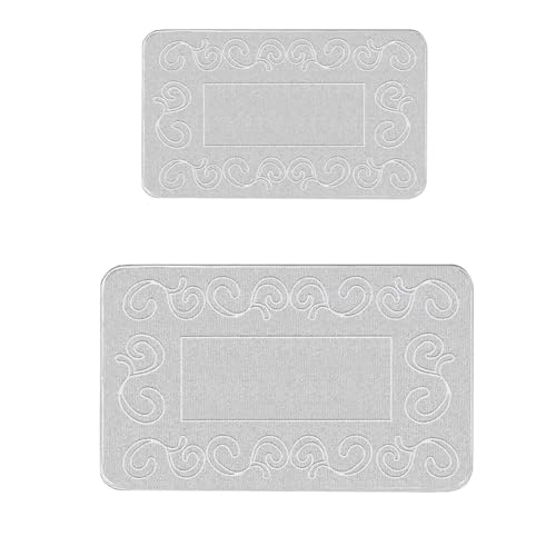 ZHOUXYFDC Anti Rutsch Matte rutschfeste, saugfähige Badezimmermatte, Badematte, ultraweicher Badezimmerteppich, maschinenwaschbar, Badvorleger, Heimdekoration(Grey,40cm x 60cm) von ZHOUXYFDC