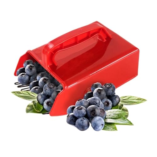 ZHOUXYFDC Apfelpflücker Tragbarer Beerenpflücker, Blaubeersammlung, praktisches Griff-Pflückwerkzeug, Obsterntemaschine(3pcs) von ZHOUXYFDC
