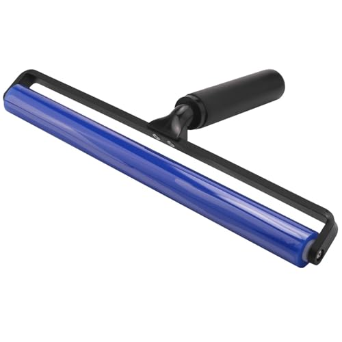 ZHOUXYFDC Farbroller Wandfarbe 12 Zoll breiter Kleber Silikon Weichgummi Einfügen Roller Rakel Rollen Rad Antistatische klebrige Deadener Automotive von ZHOUXYFDC