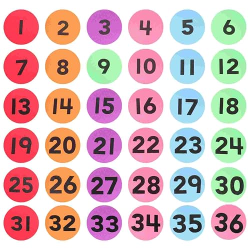ZHOUXYFDC Schlüsselkasten 36 Pcs Teppich Marker Tags for Klassenzimmer Anzahl Zeichen Aufkleber Line Up Spots Boden Label Nylon Büro Punkte ZHOUXYFDC Schlüsselkasten 36 Pcs Teppich Marker Tags for Klassenzimmer Anzahl Zeichen Aufkleber Line Up Spots Boden Label Nylon Büro Punkte von ZHOUXYFDC