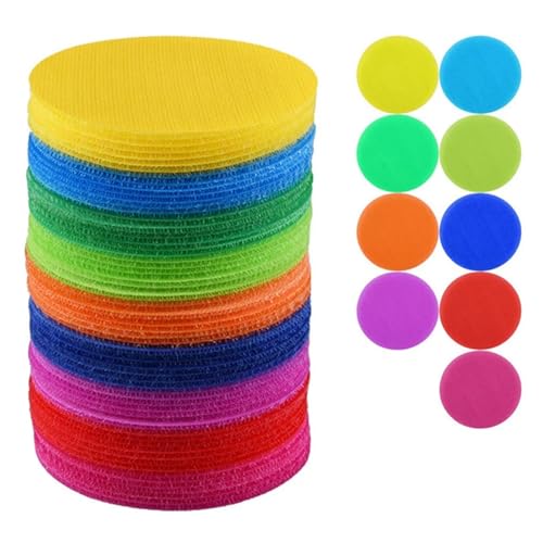 ZHOUXYFDC Schlüsselkasten 50 Pcs Kreis Teppich Mark Teppich Marker Boden Runde Schmücken Klassenzimmer Flecken for Student von ZHOUXYFDC