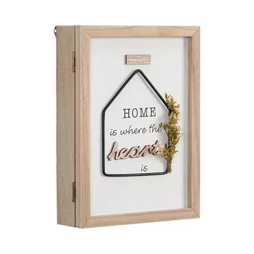 ZHOUXYFDC Schlüsselkasten Home-Schlüsselhalter for die Wand, Holz-Schlüsselkasten mit 6 Schlüsselhaken, dekorativer Eingangsbereich, Wand-Organizer, Schlüssel-Rack ZHOUXYFDC Schlüsselkasten Home-Schlüsselhalter for die Wand, Holz-Schlüsselkasten mit 6 Schlüsselhaken, dekorativer Eingangsbereich, Wand-Organizer, Schlüssel-Rack von ZHOUXYFDC