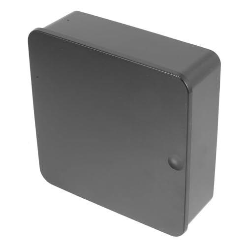 ZHOUXYFDC Schlüsselkasten Schlüssel Lagerung Box Wand Rack Halter Keychain Attraktion Tür Aufhänger Hause Kunststoff Zurück Büro Vintage Schlüssel(Black) von ZHOUXYFDC