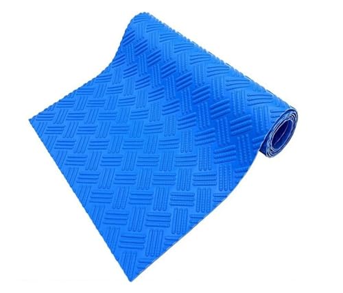 ZHOUXYFDC Schwimmbadleitermatte 16X36in Poolleitermatte - Schwimmbad-Stufenmatte + rutschfeste Textur - Leiterpolster for oberirdische Poolfolien und Treppen(Blue A) von ZHOUXYFDC