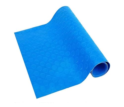 ZHOUXYFDC Schwimmbadleitermatte 16X36in Poolleitermatte - Schwimmbad-Stufenmatte + rutschfeste Textur - Leiterpolster for oberirdische Poolfolien und Treppen(Blue B) von ZHOUXYFDC