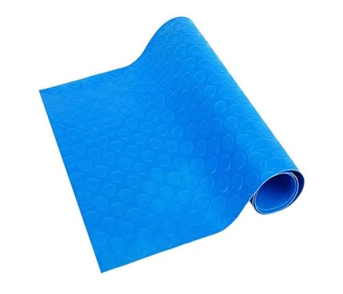ZHOUXYFDC Schwimmbadleitermatte 16X36in Poolleitermatte - Schwimmbad-Stufenmatte + rutschfeste Textur - Leiterpolster for oberirdische Poolfolien und Treppen(Blue B) von ZHOUXYFDC
