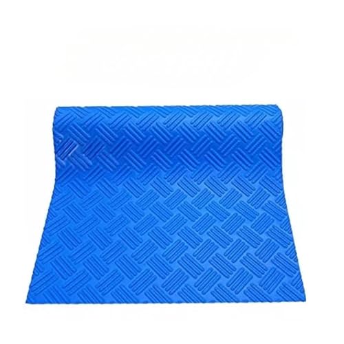 ZHOUXYFDC Schwimmbadleitermatte Blaue Schwimmbadleitermatte, Rutschfester Texturschutz, Schwimmbadtisch, rutschfeste Pedalmatte, Leitermattenschutz(Blue A,60x23cm) von ZHOUXYFDC