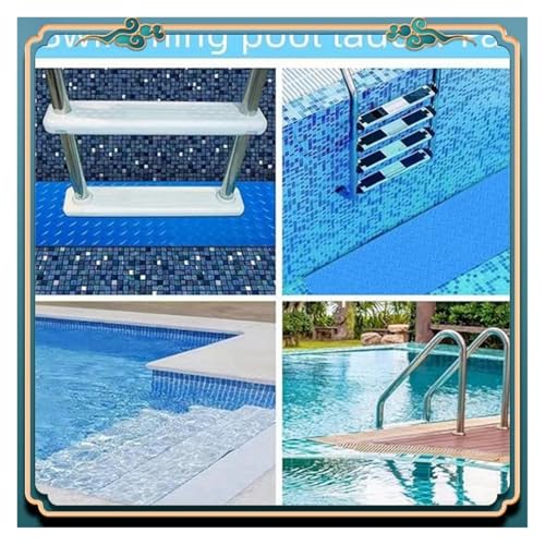 ZHOUXYFDC Schwimmbadleitermatte Neueste 2-teilige PVC-Stufenmatte for Schwimmbeckenleitern, 61 x 22,9 cm, rutschfeste Stufenmatte for Schwimmbeckenstufen, verhindert EIN Verrutschen ZHOUXYFDC Schwimmbadleitermatte Neueste 2-teilige PVC-Stufenmatte for Schwimmbeckenleitern, 61 x 22,9 cm, rutschfeste Stufenmatte for Schwimmbeckenstufen, verhindert EIN Verrutschen von ZHOUXYFDC