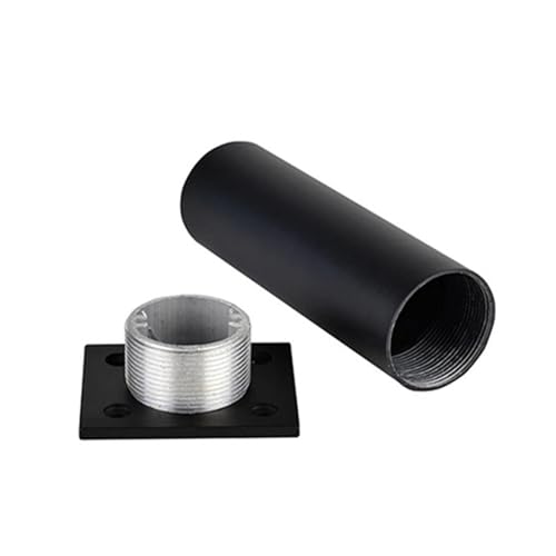 ZHOUXYFDC Tischbeine 1 Stück H8–12 cm verstellbare Möbel-Ersatzbeine, Stützfüße aus Aluminiumlegierung, Schrank, Sofa, TV-Schrank, Beine, Schwarz(Black 12cm) von ZHOUXYFDC