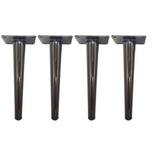 ZHOUXYFDC Tischbeine Urniture Legs Feet, 4 Stück for Sofa, Schrank, Tisch, Schrank, Stuhl, Möbel, konisch, Chrom, 15/20/25 cm, Metallfüße(Lavender) von ZHOUXYFDC
