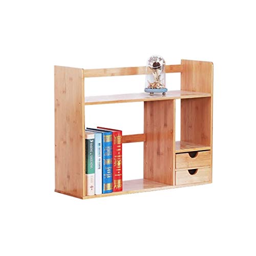 ZHOUYING Holzregal Einfaches Design Holzbücherregal Abnehmbares Holzbücherregal Desktop-Bücherregal von ZHOUYING