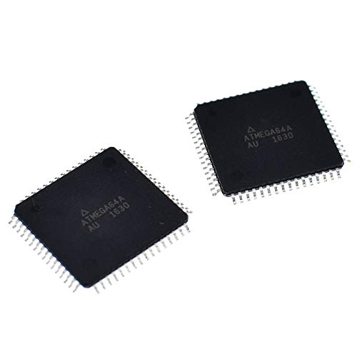 ZHOUYUFAN 2 x ATMEGA64A-AU QFP ATMEGA64A TQFP64 8-Bit-Mikrocontroller mit 64 K Bytes In-System programmierbarer Blitz ZHOUYUFAN 2 x ATMEGA64A-AU QFP ATMEGA64A TQFP64 8-Bit-Mikrocontroller mit 64 K Bytes In-System programmierbarer Blitz von ZHOUYUFAN
