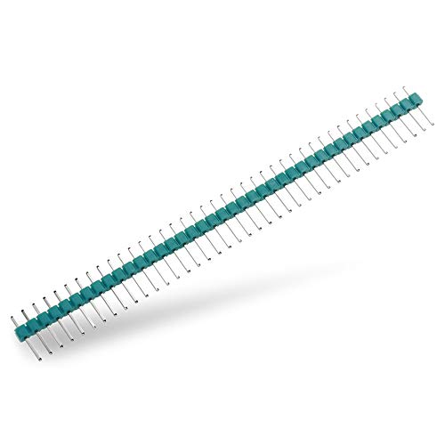 ZHOUYUFAN 5 Stück 2,54 mm 40 Pin Breakaway gerader Stecker – grün von ZHOUYUFAN