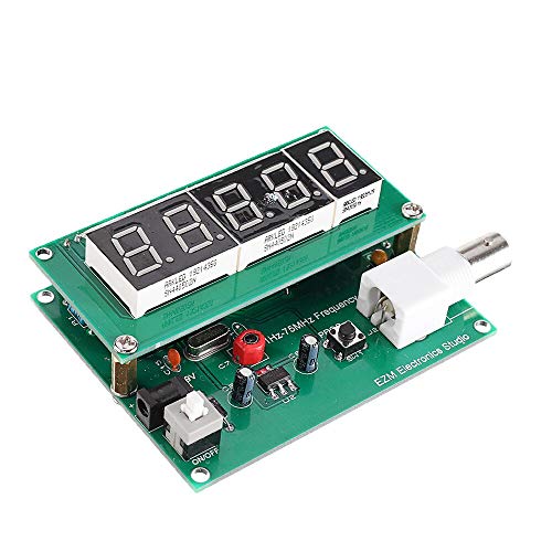 ZHOUYUFAN Frequenzmesser mit hoher Empfindlichkeit, 1 Hz - 50 MHz, Messgerät, Testmodul, 7 V-9 V, 50 mA ZHOUYUFAN Frequenzmesser mit hoher Empfindlichkeit, 1 Hz - 50 MHz, Messgerät, Testmodul, 7 V-9 V, 50 mA von ZHOUYUFAN