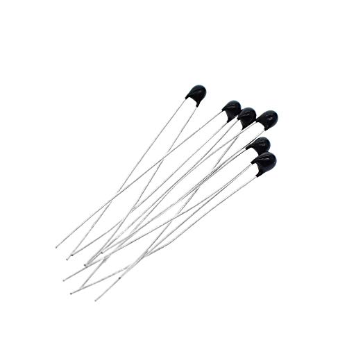 ZHOUYUFAN Thermistor MF52AT MF52 B 3950 NTC Thermistor 5% 1K 2K 3K 4.7K 5K 10K 20K 47K 50K 100K (Größe: 100K) 10 Stück von ZHOUYUFAN