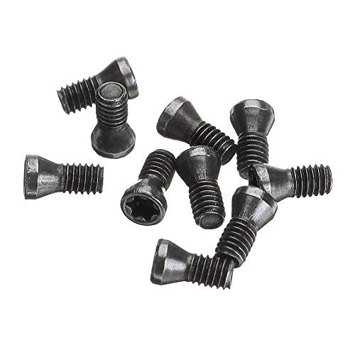 ZHOUYUFAN Torx-Schrauben aus Wolframcarbid, M2,5, 6 mm, 10 Stück ZHOUYUFAN Torx-Schrauben aus Wolframcarbid, M2,5, 6 mm, 10 Stück von ZHOUYUFAN