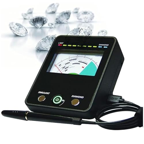 Diamanttester, LED-Schmucktester-Toolkit, Diamanttester mit professioneller Ablesung und Genauigkeit, für Diamond Appraisal Company von ZHPPED