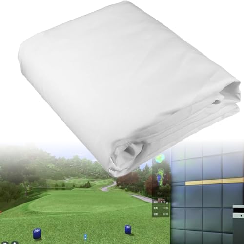 Indoor Golf Simulator Impact Screen, HD Impact Screen, klare HD-Projektionsfläche, ideal für Golf Home Practice Projection Screen für Golftraining,Singlelayer-3x3.5m Indoor Golf Simulator Impact Screen, HD Impact Screen, klare HD-Projektionsfläche, ideal für Golf Home Practice Projection Screen für Golftraining,Singlelayer-3x3.5m von ZHPPED