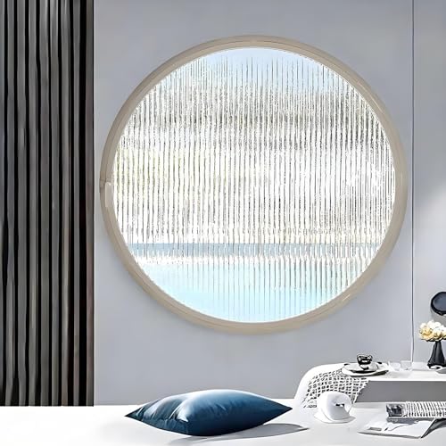 Runde drehbare Glasfenster – 360° drehbare Lüftungsfenster – 40 50 60 70 80 100 cm große flächenbündige Schuppenfenster – Wohnmobilfenster mit gehärtetem Glas,White-C-70cm von ZHPPED