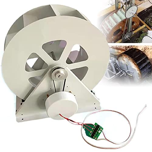 ZHPPED Wasserrad Wasserkraft 50W 100W Hydro Generator Generator Niedrig-Geschwindigkeit Disc Power Generation Landschaftsdekoration Im Freien-Wasserradgenerator,50W von ZHPPED