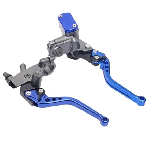 22 Mm 7/8'' Motorradgriff Bremsleitung Kupplungshebel Bremshebel Kupplungsgriffe(Gray blue) von ZHQDRCY