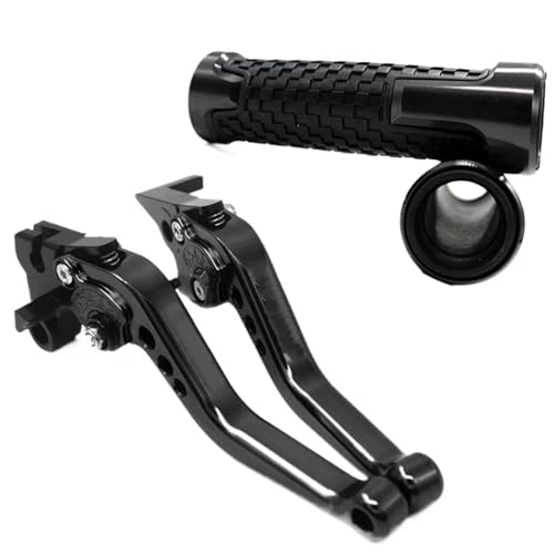 Für CB750 Für CB 750 Für CB-750 Für HORNET 2023 Motorrad Einstellbare Bremse Kupplung Hebel Handbar End Griffe Bremshebel Kupplungsgriffe(9) von ZHQDRCY