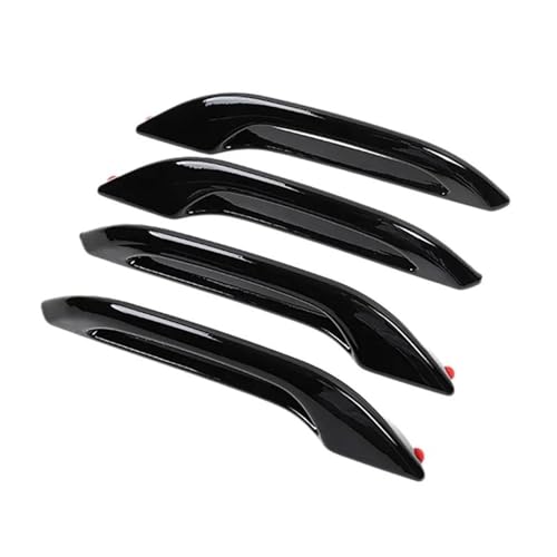 ZHQDRCY Äußerer Griff Türabdeckung Für Tesla Für Modell 3 Y Griff Aufkleber Patch Abdeckung Auto Modifikation Türklinke ABS 4 PCS 2017-2023 Tür Griffe Auto Türgriff Zubehör(4pcs Bright black) von ZHQDRCY