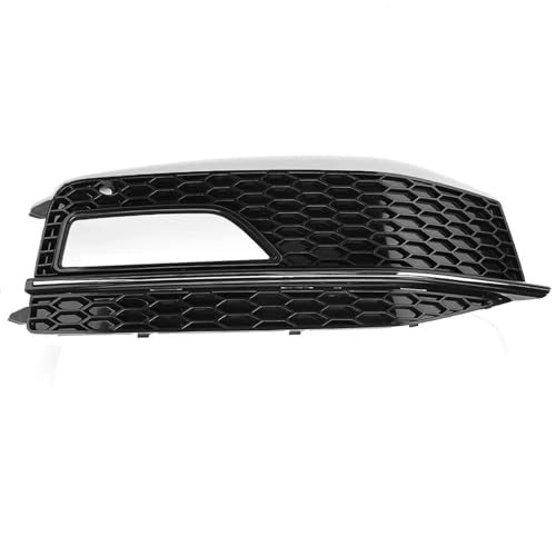 ZHQDRCY Auto Frontstoßstangengrillabdeckung Für A4 Für B8 Für S-Line Für S4 2012 2013 2014 2015 8K0807681P 8K0807682P Paar Frontstoßstange Unterer Nebelscheinwerfergrill Auto Front Mesh Grille(Right) von ZHQDRCY