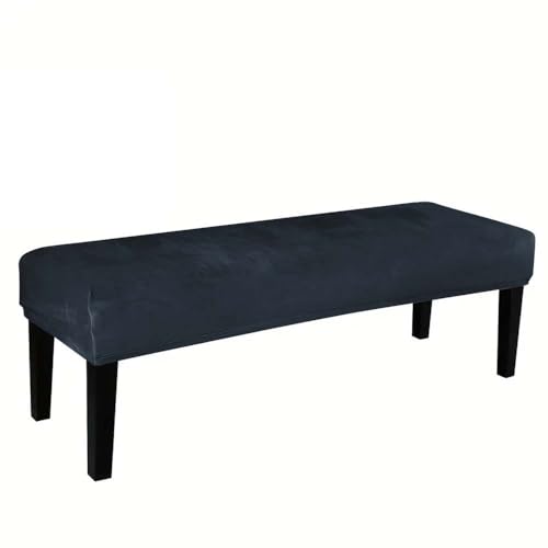 ZHQFLC Samt-Esszimmer-Bankabdeckung, Stretch-Bankabdeckungen, abnehmbare Esszimmerstuhlabdeckung, Anti-Staub Soft Fit Universal Stretch-Bank-Stuhlhüllen (A) von ZHQFLC