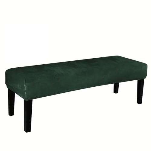 ZHQFLC Samt-Esszimmer-Bankabdeckung, Stretch-Bankabdeckungen, abnehmbare Esszimmerstuhlabdeckung, Anti-Staub Soft Fit Universal Stretch-Bank-Stuhlhüllen (I) von ZHQFLC