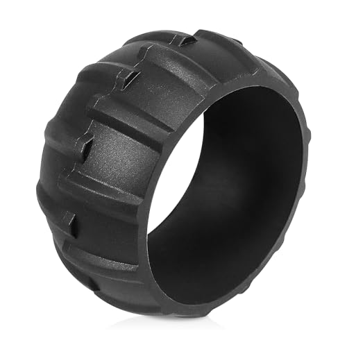 Radschutz XL für Worx Landroid Frontrad mit robustes Profil Tuning, Kompatibel mit den Radmodellen M500, M500 plus, M700, M700 plus, S300 von ZHSX