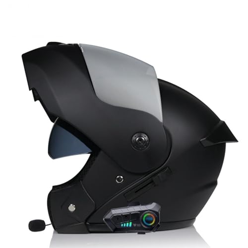 ZHTBATE Motorrad Modular Integralhelm Herren Mit Sonnenblende Bluetooth Klapphelm Bluetooth Integriert Helm Motorrad ECE Zertifiziert Mit Anti Fog Spiegel Racing Helm Intercom Radio ZHTBATE Motorrad Modular Integralhelm Herren Mit Sonnenblende Bluetooth Klapphelm Bluetooth Integriert Helm Motorrad ECE Zertifiziert Mit Anti Fog Spiegel Racing Helm Intercom Radio von ZHTBATE
