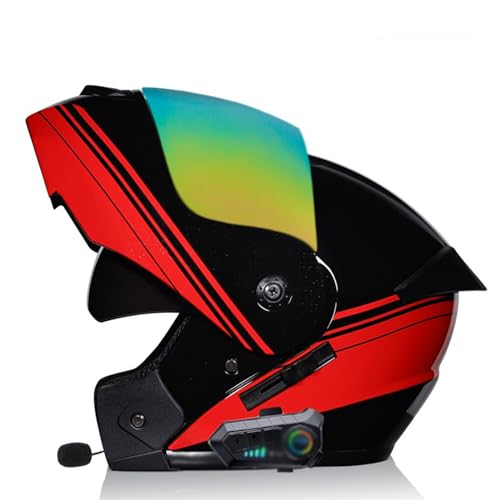 ZHTBATE Motorrad Modular Integralhelm Herren Mit Sonnenblende Bluetooth Klapphelm Bluetooth Integriert Helm Motorrad ECE Zertifiziert Mit Anti Fog Spiegel Racing Helm Intercom Radio ZHTBATE Motorrad Modular Integralhelm Herren Mit Sonnenblende Bluetooth Klapphelm Bluetooth Integriert Helm Motorrad ECE Zertifiziert Mit Anti Fog Spiegel Racing Helm Intercom Radio von ZHTBATE