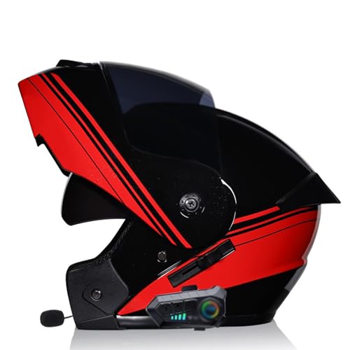 ZHTBATE Motorrad Modular Integralhelm Herren Mit Sonnenblende Bluetooth Klapphelm Bluetooth Integriert Helm Motorrad ECE Zertifiziert Mit Anti Fog Spiegel Racing Helm Intercom Radio ZHTBATE Motorrad Modular Integralhelm Herren Mit Sonnenblende Bluetooth Klapphelm Bluetooth Integriert Helm Motorrad ECE Zertifiziert Mit Anti Fog Spiegel Racing Helm Intercom Radio von ZHTBATE