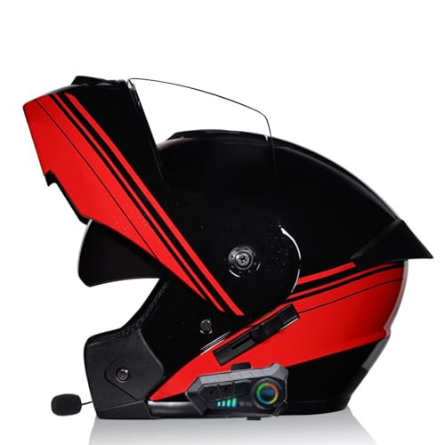 ZHTBATE Motorrad Modular Integralhelm Herren Mit Sonnenblende Bluetooth Klapphelm Bluetooth Integriert Helm Motorrad ECE Zertifiziert Mit Anti Fog Spiegel Racing Helm Intercom Radio ZHTBATE Motorrad Modular Integralhelm Herren Mit Sonnenblende Bluetooth Klapphelm Bluetooth Integriert Helm Motorrad ECE Zertifiziert Mit Anti Fog Spiegel Racing Helm Intercom Radio von ZHTBATE
