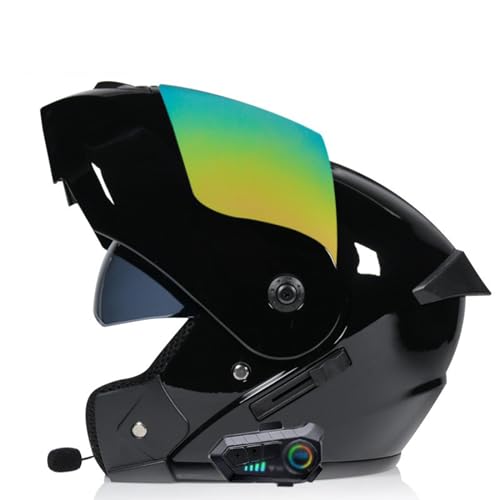ZHTBATE Motorrad Modular Integralhelm Herren Mit Sonnenblende Bluetooth Klapphelm Bluetooth Integriert Helm Motorrad ECE Zertifiziert Mit Anti Fog Spiegel Racing Helm Intercom Radio ZHTBATE Motorrad Modular Integralhelm Herren Mit Sonnenblende Bluetooth Klapphelm Bluetooth Integriert Helm Motorrad ECE Zertifiziert Mit Anti Fog Spiegel Racing Helm Intercom Radio von ZHTBATE