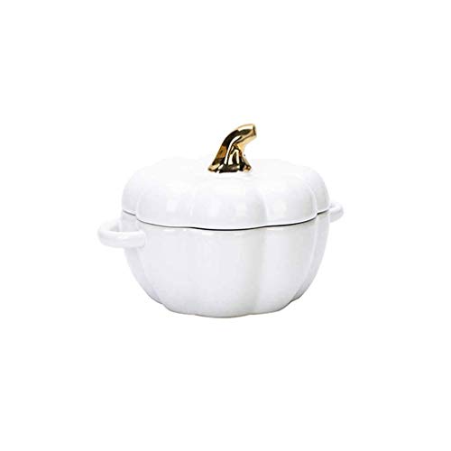 Sywlwxkq Kürbissuppe Schüssel mit 2 Griffen, Suppenschalen mit Griffen und Deckel in China Porzellan Keramikofen Mikrowellengeeignete mikrowellengeeignete Küche für Obstsalat Dessert-Weiß-400ML Sywlwxkq Kürbissuppe Schüssel mit 2 Griffen, Suppenschalen mit Griffen und Deckel in China Porzellan Keramikofen Mikrowellengeeignete mikrowellengeeignete Küche für Obstsalat Dessert-Weiß-400ML von Sywlwxkq