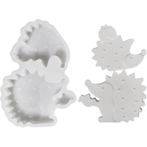 Silikonformen Gießformen Herbst, Silikonform Herbst Pilze Igel, 3D Igel Kerzengießform Herbstdeko Kerzenform Für Gips Heimdekoration Handwerker von ZHUMCCY