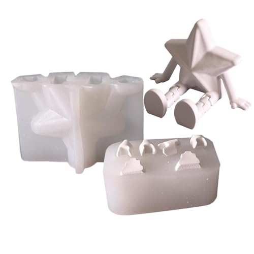 Silikonformen Gießformen Weihnachten, Weihnachtskerzen Silikonform 3D Kerzenform Weihnachts Ornament Gussformen Für Handgemachte Seifen Aromatherapie Kerzen Kunsthandwerk Silikonformen Gießformen Weihnachten, Weihnachtskerzen Silikonform 3D Kerzenform Weihnachts Ornament Gussformen Für Handgemachte Seifen Aromatherapie Kerzen Kunsthandwerk von ZHUMCCY
