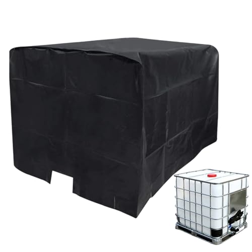 Tank Abdeckung, Wassertank Abdeckplane, Wassertank Schutzabdeckung Schutzhülle Wasserdicht Staubdichte Anti UV Schutzabdeckung Für Regenwassertank Garten Pool, 120x100x116cm von ZHUMCCY