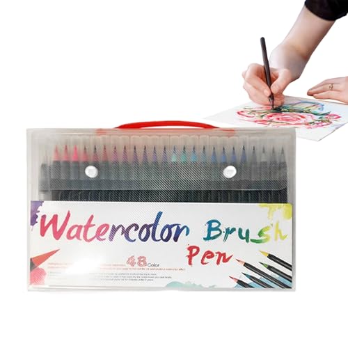 ZHUMCCY Aquarellstifte Für Erwachsene | Pinselmarker Für Wasserfarben,Malset Zeichenmaterial Für Erwachsene Kinder Schule Zuhause Bastelprojekte ZHUMCCY Aquarellstifte Für Erwachsene | Pinselmarker Für Wasserfarben,Malset Zeichenmaterial Für Erwachsene Kinder Schule Zuhause Bastelprojekte von ZHUMCCY