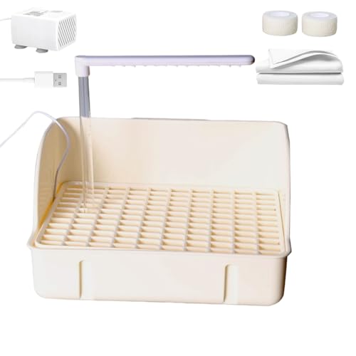 ZHUMCCY Automatisches Vogelbad,Vogelbadebehälter Mit Pumpe | Geräumiges Badebecken Für Papageien, Sittiche, Nymphensittiche, Finken Und Aras, Vogelkäfig Zubehör ZHUMCCY Automatisches Vogelbad,Vogelbadebehälter Mit Pumpe | Geräumiges Badebecken Für Papageien, Sittiche, Nymphensittiche, Finken Und Aras, Vogelkäfig Zubehör von ZHUMCCY