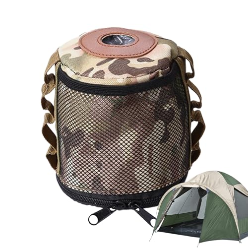 ZHUMCCY Canister Cover, Zylinder Tank Abdeckung, Tank Schutzhaube Reisezubehör für Wandern Angeln Bergsteigen Picknick Outdoor Camping Kochen Fest Rucksackreisen von ZHUMCCY
