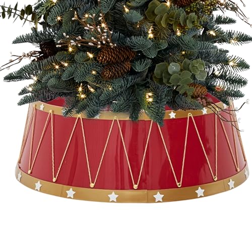 ZHUMCCY Christmas Tree Collar | 65cm Weihnachtsbaum Rock mit Ständer und Körbchen - Partyzubehör Für Wohnzimmer Eingangsbereich Winterdekoration Innenbereich Außenbereich ZHUMCCY Christmas Tree Collar | 65cm Weihnachtsbaum Rock mit Ständer und Körbchen - Partyzubehör Für Wohnzimmer Eingangsbereich Winterdekoration Innenbereich Außenbereich von ZHUMCCY