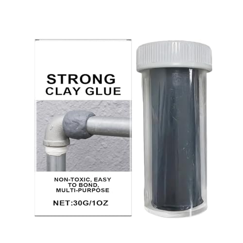 ZHUMCCY Keramik Reparatur Kleber,30g Handreparatur Knetmasse - Vielseitiger Wasserdichter Dichtungskleber Hitzebeständige Reparaturmasse Für Wandlöcher Metall & Fliesen ZHUMCCY Keramik Reparatur Kleber,30g Handreparatur Knetmasse - Vielseitiger Wasserdichter Dichtungskleber Hitzebeständige Reparaturmasse Für Wandlöcher Metall & Fliesen von ZHUMCCY