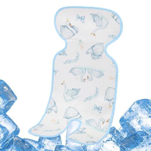 ZHUMCCY Kühler für Autositz, kühlendes Eiskissen für Kinderwagen, atmungsaktives Eiskissen für Kinderzimmer, Zuhause, Innenbereich, Reisen, Park, Spaziergänge, Sommer, heißes Wetter von ZHUMCCY